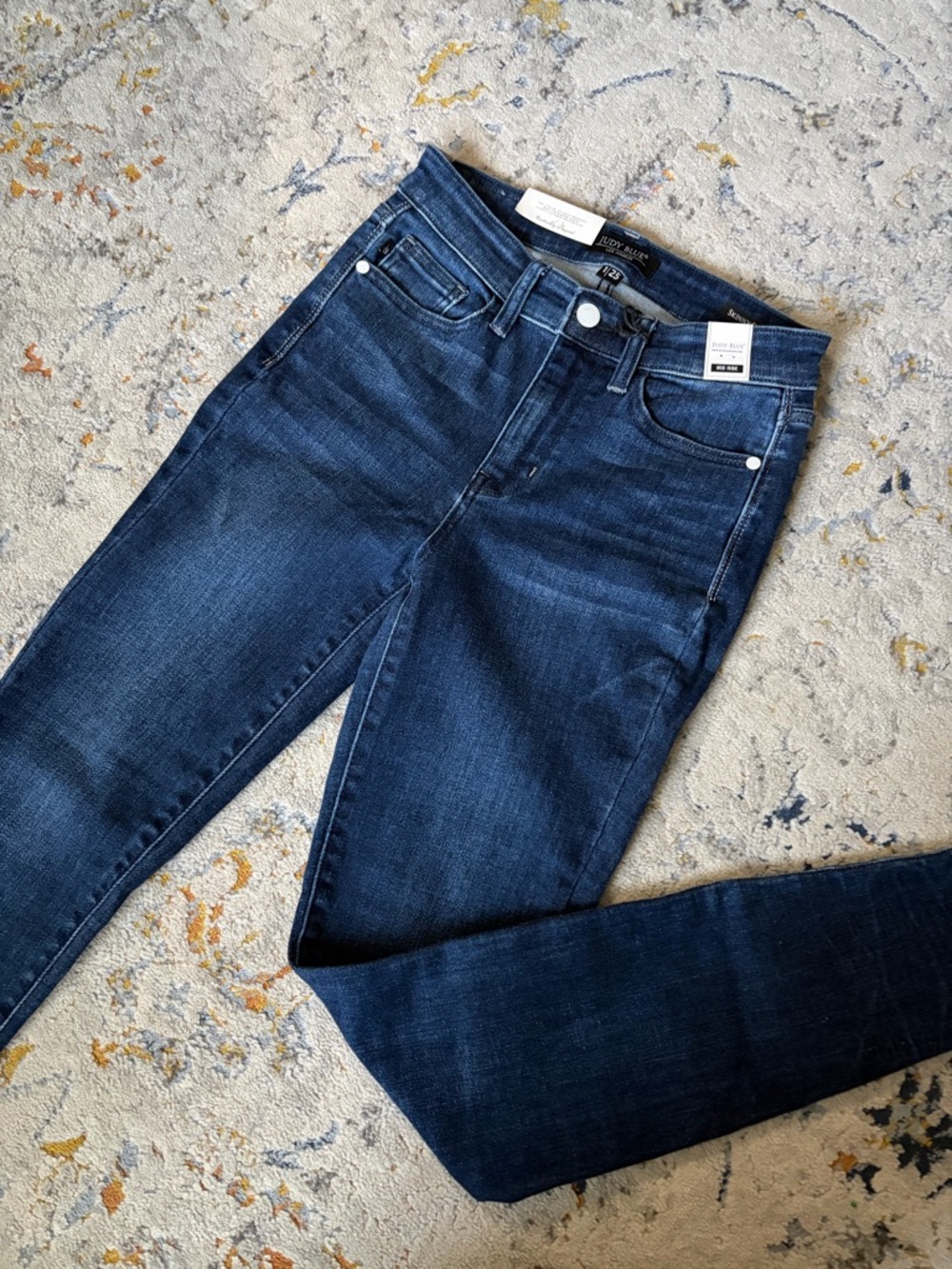 Judy Blue Dark Wash High-Rise Skinny Jeans